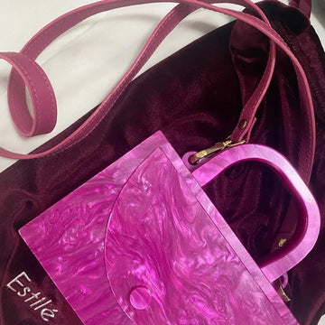 Bolsa Estilé Bubble Gum Mini