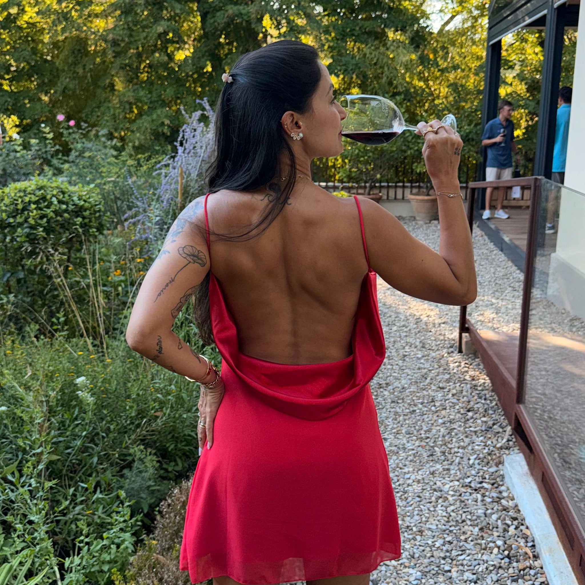 The Mini Dress - Cherry